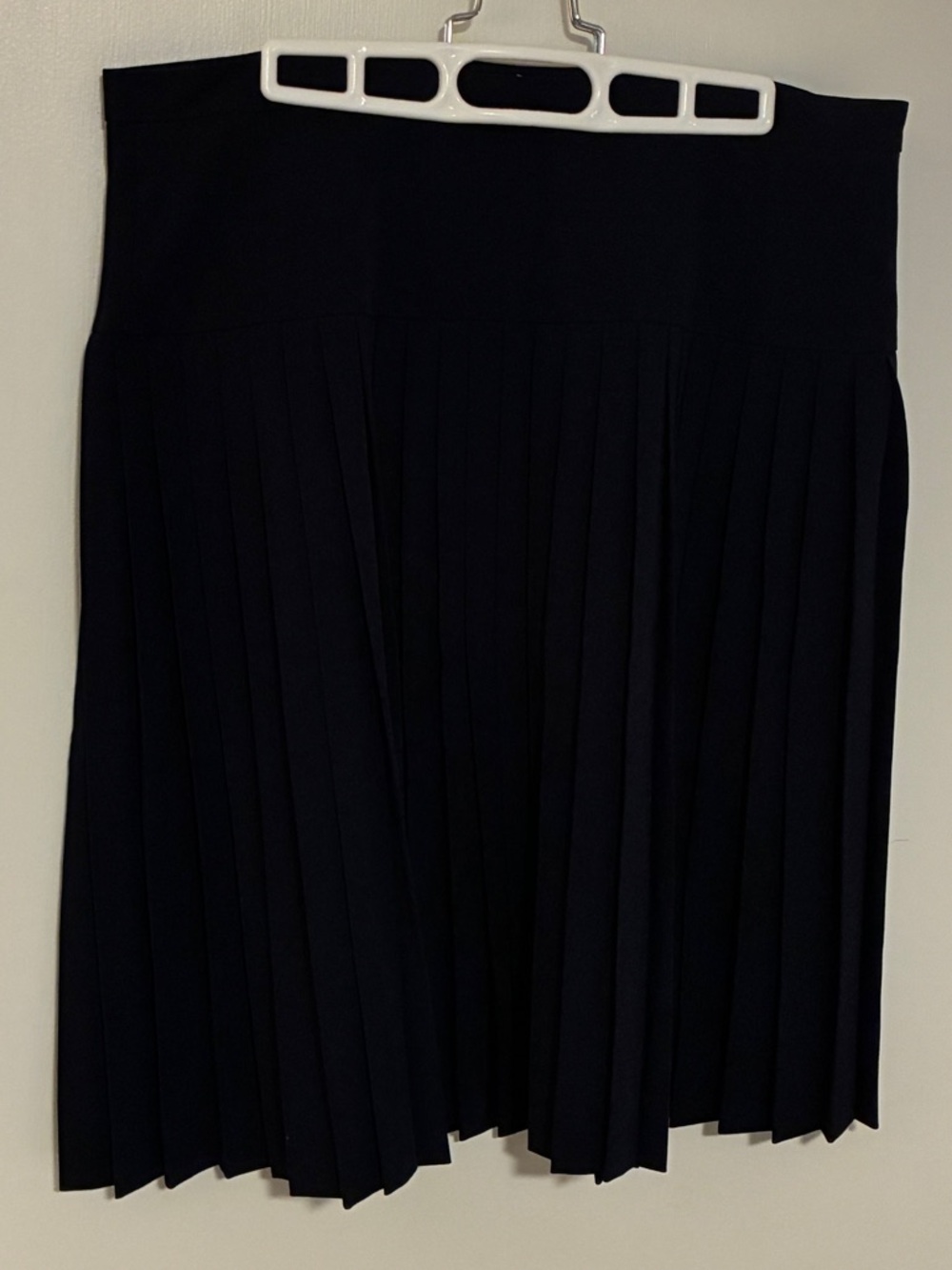 Tommy Hillfiger Navy Pleated Women's Skirt